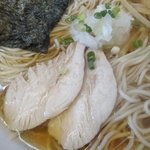 麺屋十郎兵衛 - 煮干拉麺（あっさり・アップ）