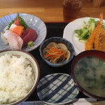 食事処　見晴 - 見晴定食 1080円