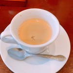 トラットリア・ラ・カパンナ - ホットコーヒー