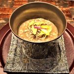 龍吟 - 茸尽くし・松茸・月見玉子