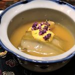 龍吟 - 鮑（島根）・フカヒレ（気仙沼）の茶碗蒸し