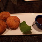 舞桜 - 松茸コロッケだよ、これがね、絶品！ホワイトソースとの相性も抜群ですね。
