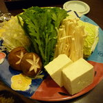 日本料理　はなぎく - 野菜盛り合わせ