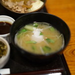 酒の穴 - 味噌汁