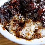 豚丼の鶴橋 - 2018年8月　ご飯の内部事情