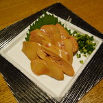 地鶏の鶏膳 - 朝引きレバ刺し