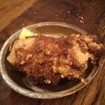 立呑酒場かけだし - 大きな唐揚げ