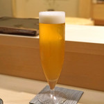 日本橋蛎殻町 すぎた - 生ビール