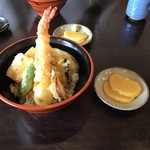 蕎麦 ふるしま - ミニ天丼500円！