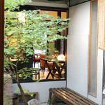 縁側席から('18.8月中旬)