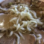 奥裏磐梯らぁめんや - 麺アップ