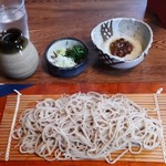 手打ちそば やぶ内 - 蕎麦の登場