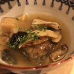 はらまさ - 松茸とフカヒレの餡掛け