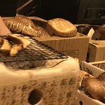 はらまさ - 七輪で開かれる松茸