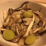 はらまさ - 松茸御飯(o^^o)