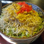 風流お好み焼 染太郎 - あの味もんじゃ（ちょっと白すぎ？）