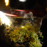 風流お好み焼 染太郎 - あの味もんじゃ のつくり始め２