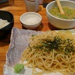 会津ラーメン 和 - 特製塩青じそつけ麺＋味玉