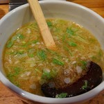 会津ラーメン 和 - 特製塩の つけ汁