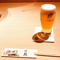 牛刺しと焼肉 仔虎 クリスロード店 - ランチビール（小）