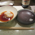 なかがわ - つゆ・大根おろし・小笠原の塩