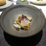 ラ・ヴァガボンド - 白子、コンソメスープを注ぎます