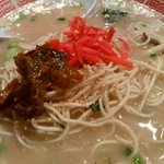 田中商店 本店 - 辛子高菜、紅生姜、ごま