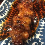 鳥田中 - おたふく　胸腺です　表面のトロッとした食感が堪りません