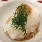 鳥田中 - 鬼おろしポン酢を挟んでちょっと口を直しながら一本一本味わいます
