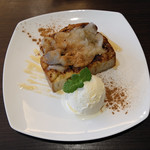 サトウコーヒー - アップルとシナモンのハニートースト