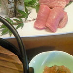 亀喜寿司 - 一人鍋 (本鮪マグロ 腹スジ鍋)