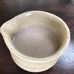 専心庵 - 濃厚蕎麦湯