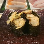 立ち寿司横丁 - 煮あさり軍艦