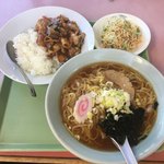 Shinyuu Ramen - スタミナ飯セット ¥850-