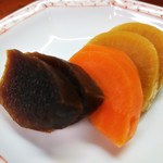 川蝉 - うな重 香の物　