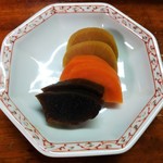 川蝉 - うな重 香の物　