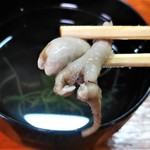 川蝉 - うな重 肝吸い　肝リフト