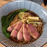麺屋 椿丸 - 鴨ネギそば