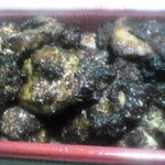 日の丸弁当 - ラストの唐揚げ　2011/8/31　ありがとう！！