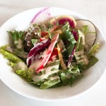 アルポルト 東京ビッグサイト店 - パスタコースのサラダ