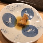 不動前 すし 岩澤 - あん肝大根