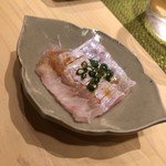 不動前 すし 岩澤 - 鮃のえんがわ
      