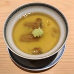 新ばし 星野 - 焼き穴子と茶わん蒸し