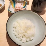 新ばし 星野 - 美味しい白御飯