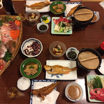 旅荘 みなと - 1日目夕食