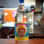 もつ焼 あぶさん - クリスマスなので、お酒の持ち込み