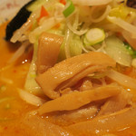 ななふく - みそラーメン 大盛　ズームアップ