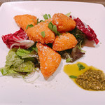 創作イタリアン Gemelli - カマンベールチーズのフリット ジェノベーゼソース