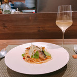 創作イタリアン Gemelli - 旬! 秋刀魚と秋茄子の和風ソーススパゲッティーニ♪