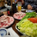 もつ焼 あぶさん - 豚しゃぶ